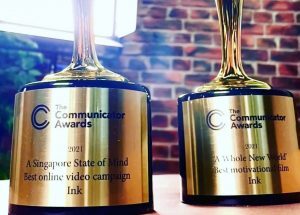 Double win at the Communicator Awards 2021